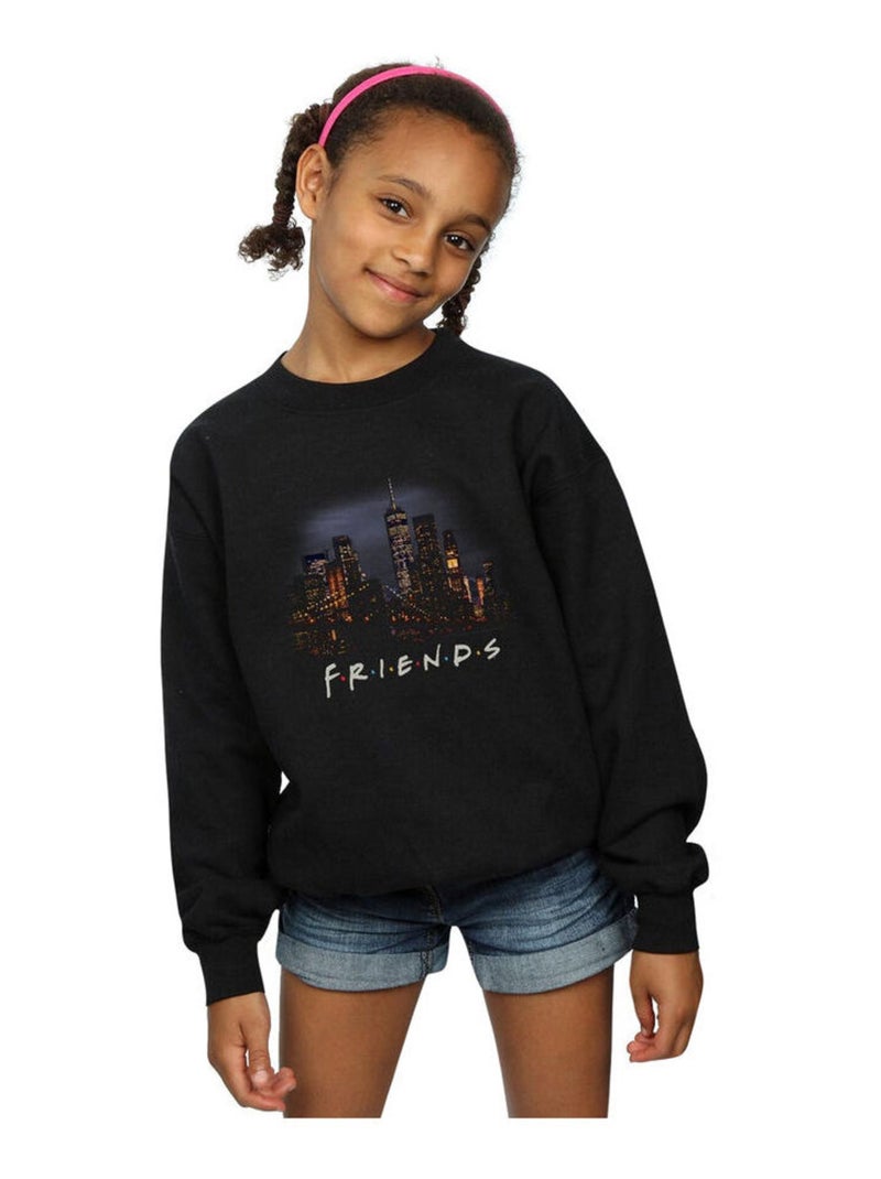 Friends - Sweat Noir - Kiabi