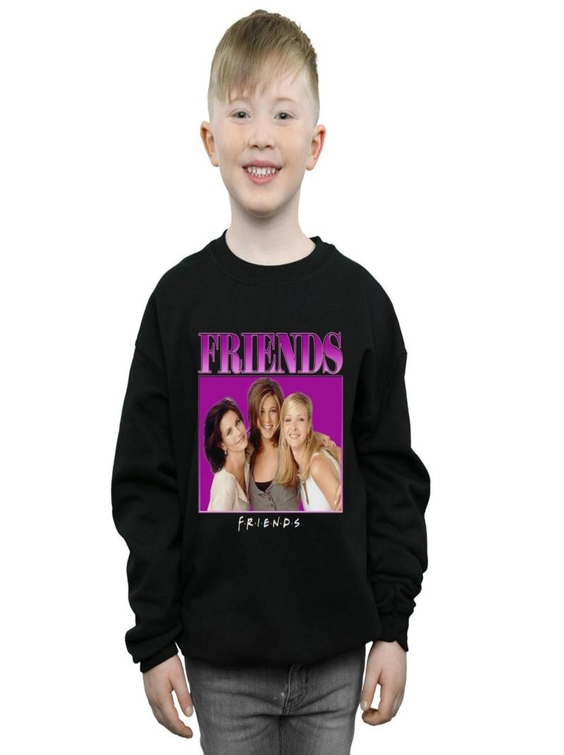 Friends - Sweat Noir - Kiabi