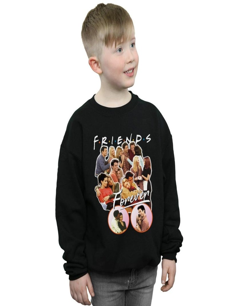Friends - Sweat Noir - Kiabi
