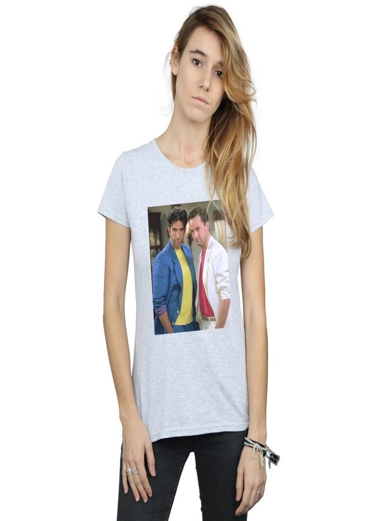 Friends - T-shirt 80'S Gris chiné - Kiabi