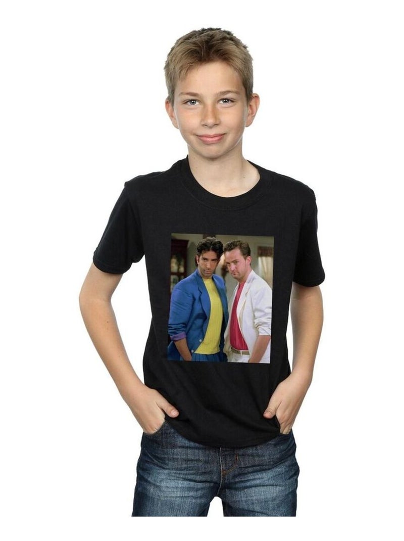 Friends - T-shirt 80'S Noir - Kiabi