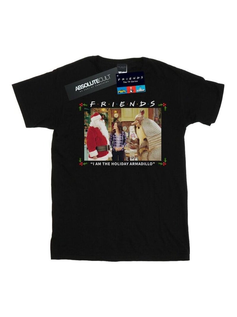 Friends - T-shirt AM THE HOLIDAY ARMADILLO Noir - Kiabi