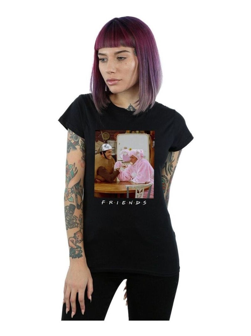 Friends - T-shirt ARM WRESTLING Noir - Kiabi