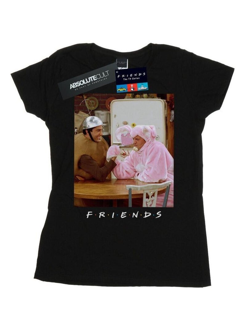 Friends - T-shirt ARM WRESTLING Noir - Kiabi