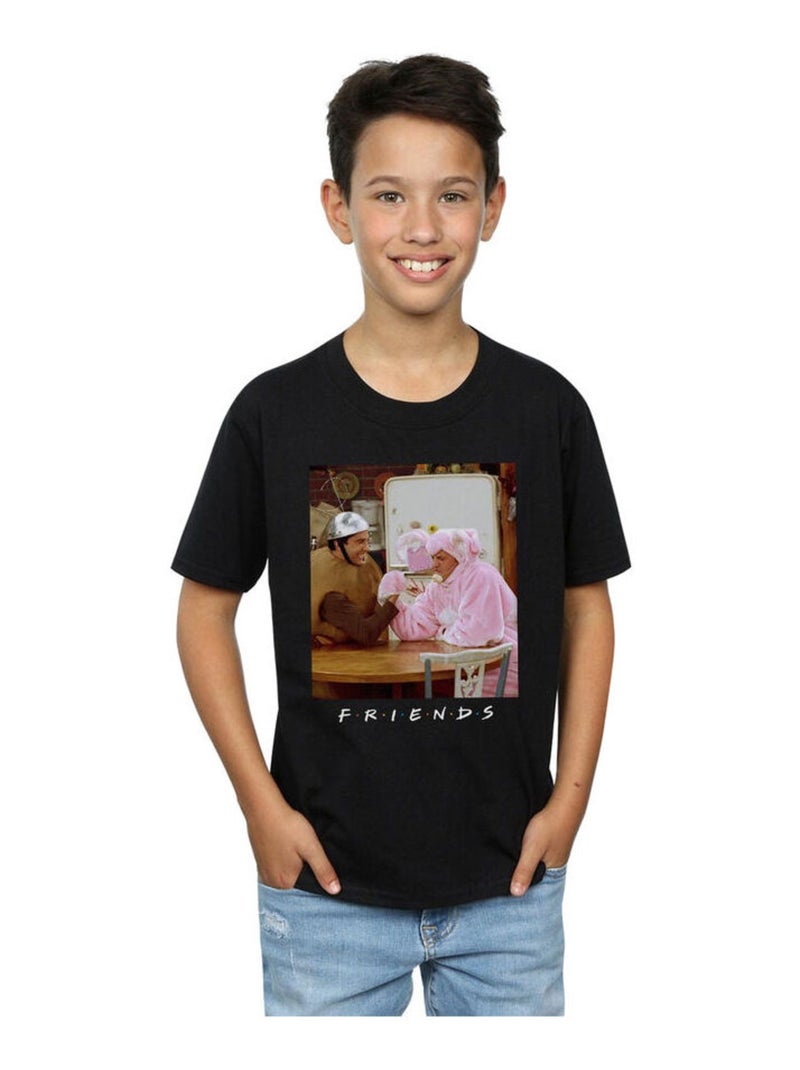Friends - T-shirt ARM WRESTLING Noir - Kiabi