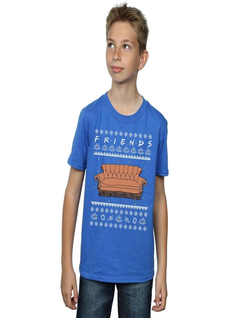 Friends - T-shirt Bleu roi - Kiabi