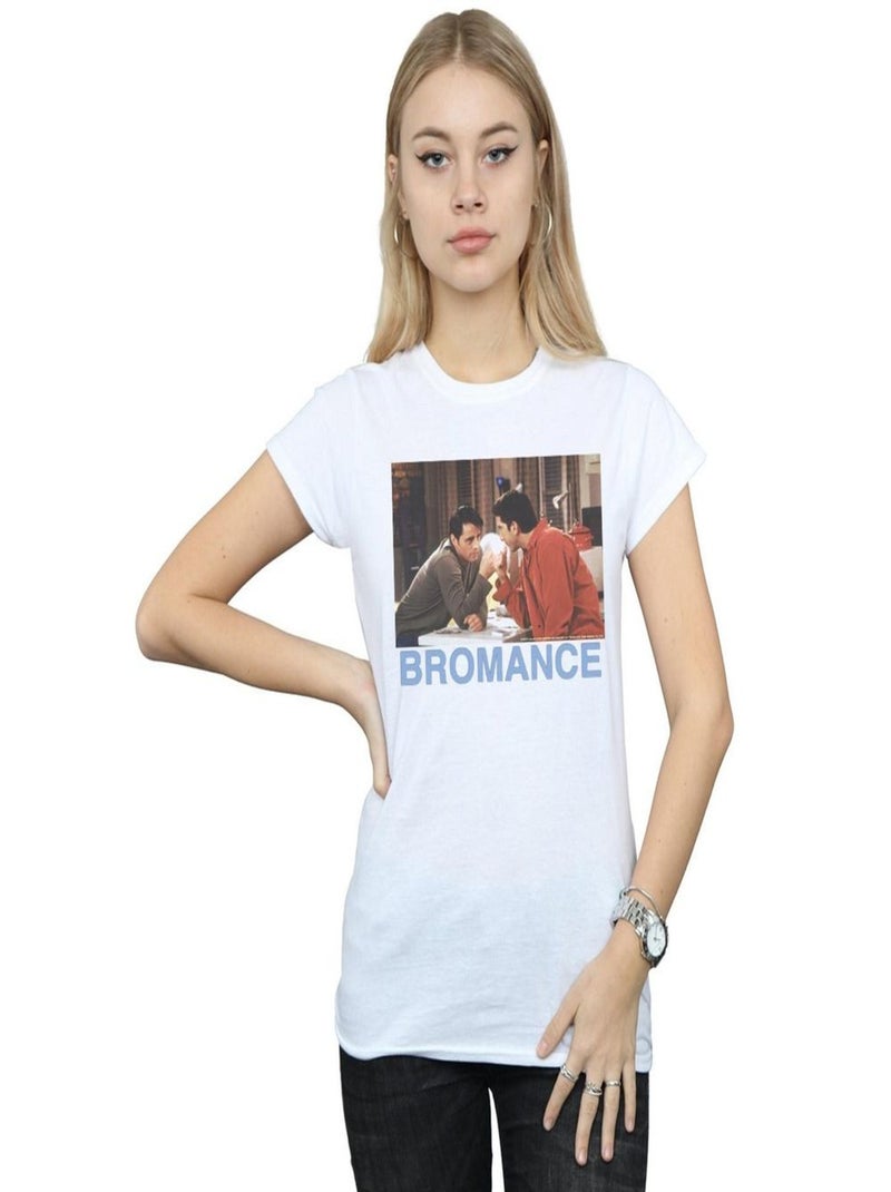 Friends - T-shirt BROMANCE Blanc - Kiabi