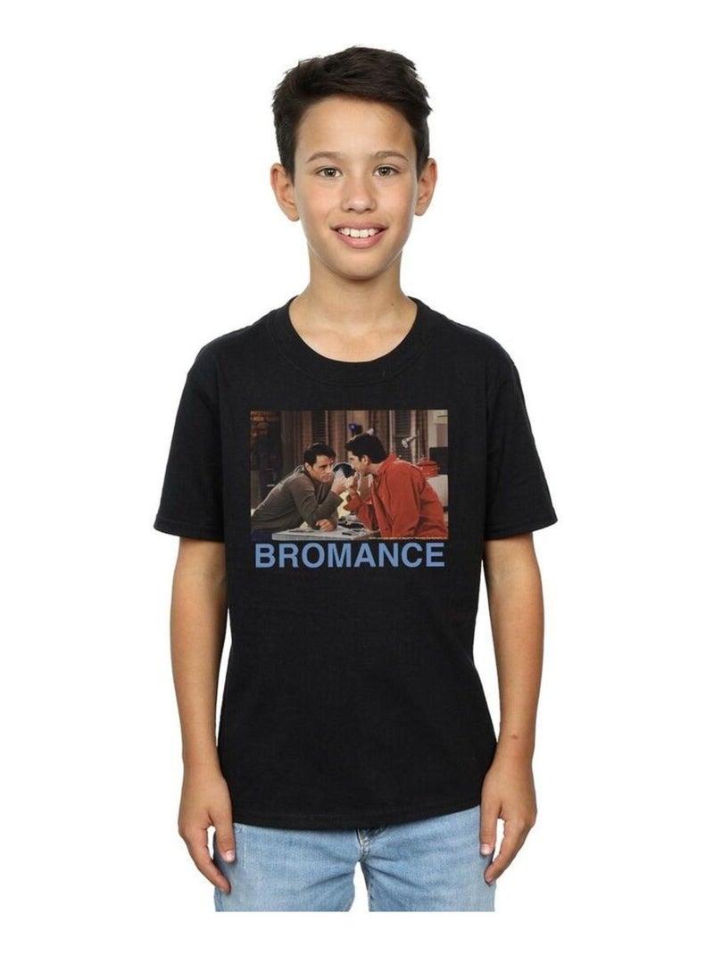 Friends - T-shirt BROMANCE Noir - Kiabi