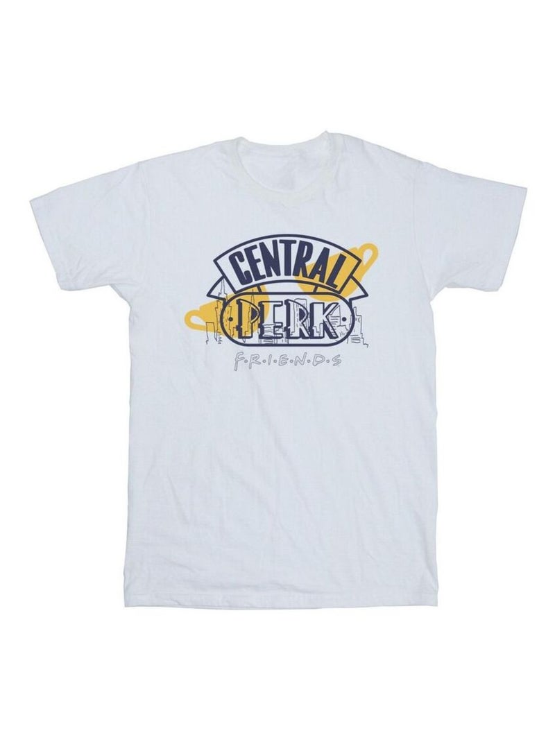 Friends - T-shirt CENTRAL PERK Blanc - Kiabi