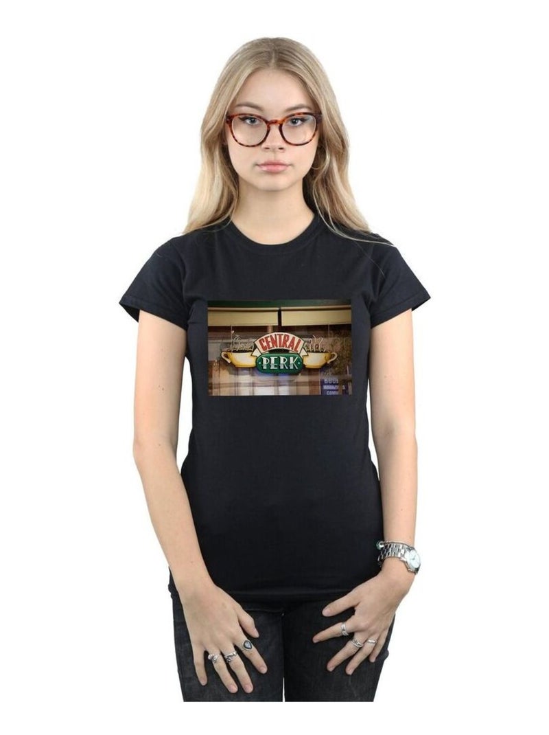 Friends - T-shirt CENTRAL PERK Noir - Kiabi