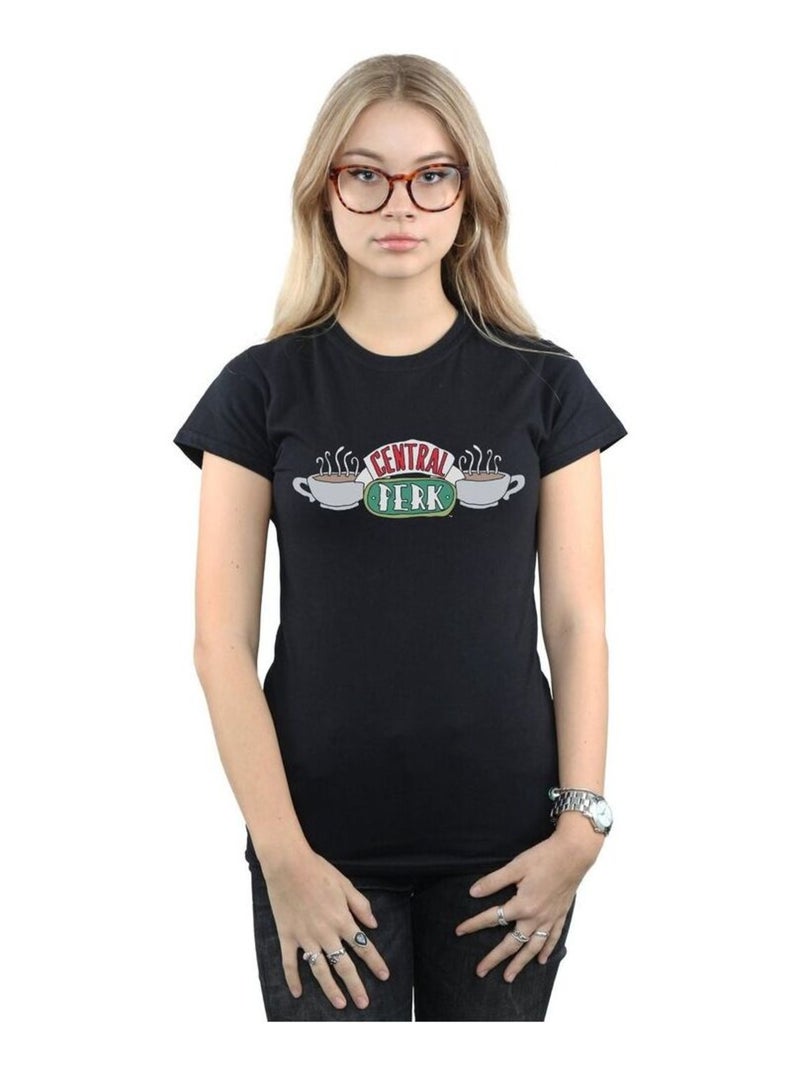 Friends - T-shirt CENTRAL PERK Noir - Kiabi