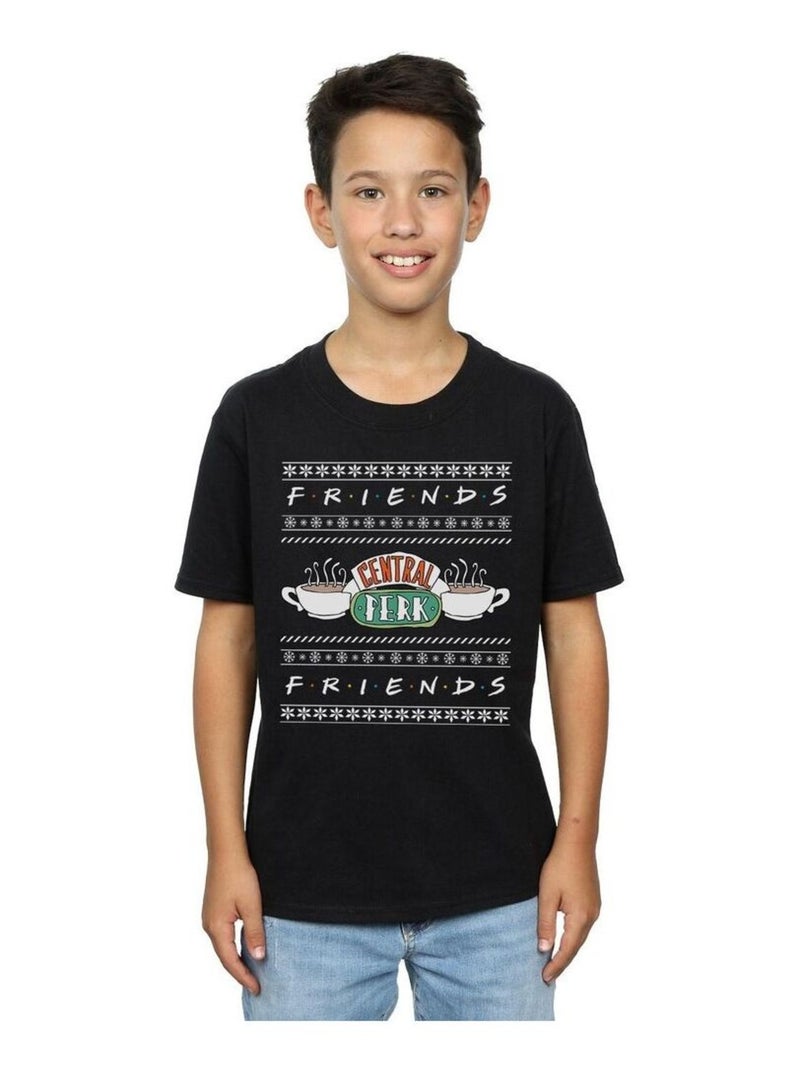 Friends - T-shirt CENTRAL PERK Noir - Kiabi