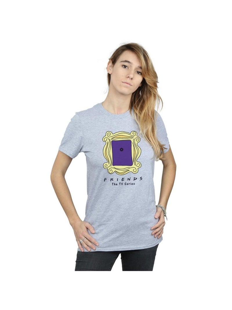 Friends - T-shirt Gris chiné - Kiabi