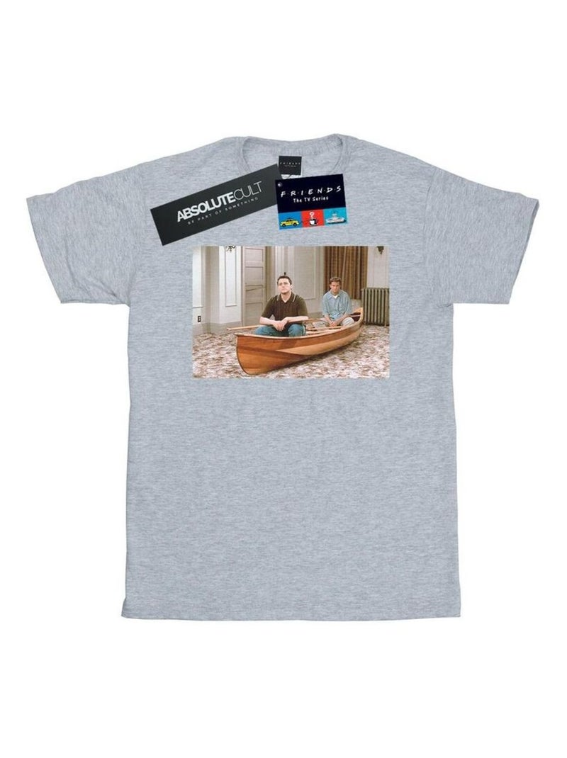 Friends - T-shirt Gris chiné - Kiabi