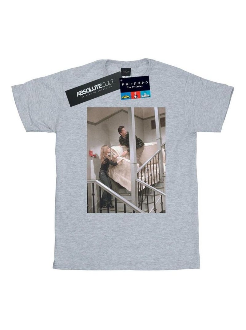 Friends - T-shirt Gris chiné - Kiabi