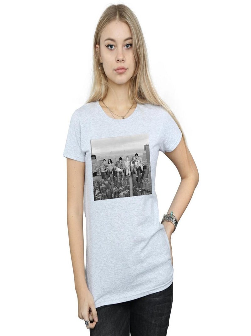 Friends - T-shirt Gris chiné - Kiabi