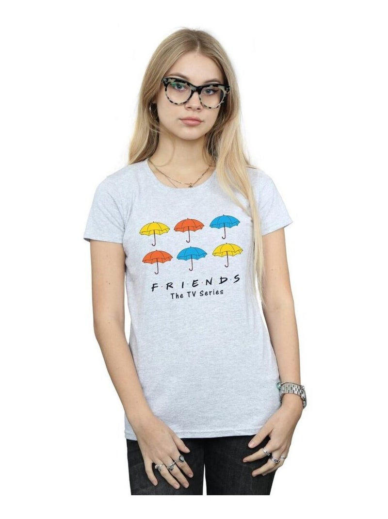 Friends - T-shirt Gris chiné - Kiabi