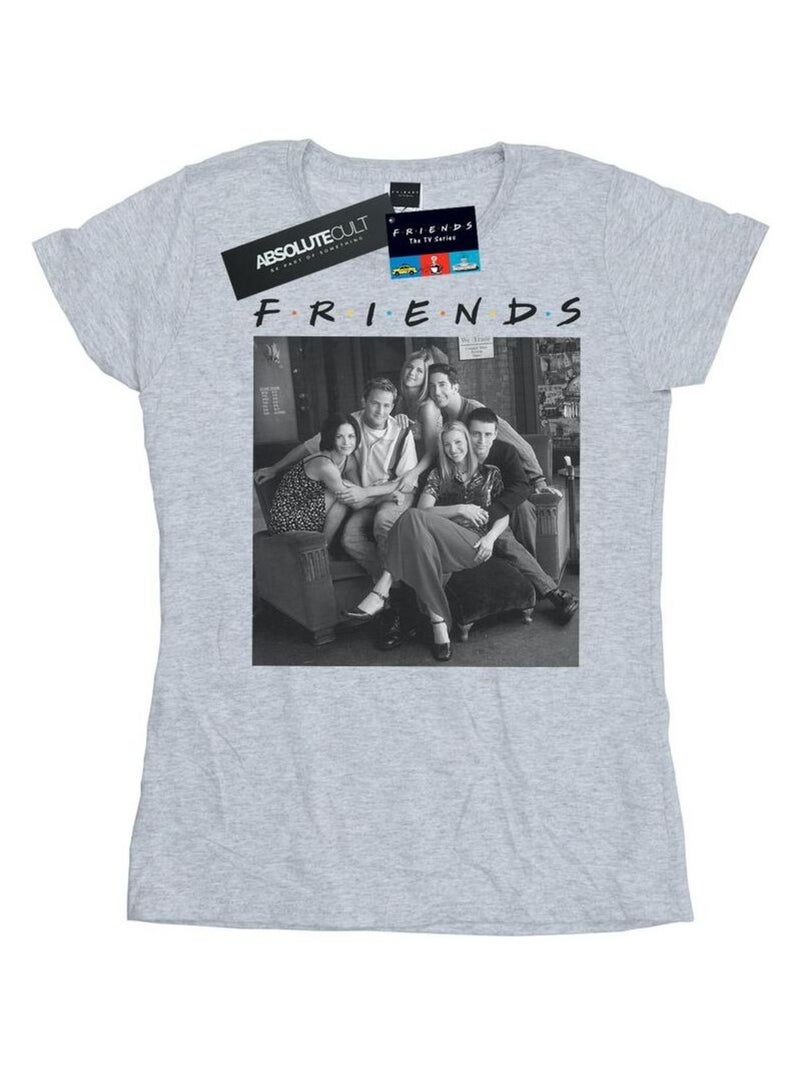Friends - T-shirt Gris chiné - Kiabi