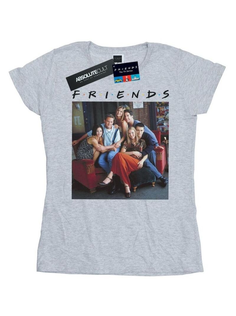 Friends - T-shirt Gris chiné - Kiabi