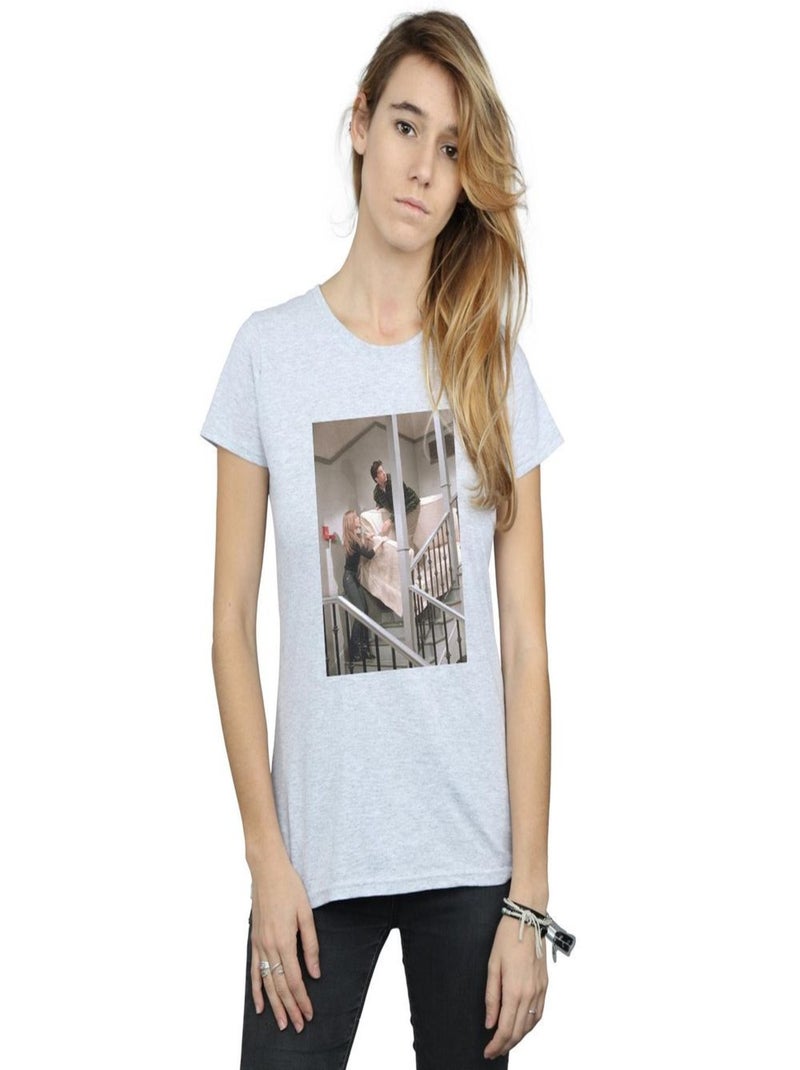 Friends - T-shirt Gris chiné - Kiabi
