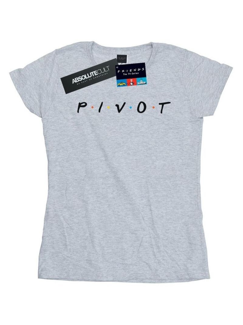 Friends - T-shirt Gris chiné - Kiabi