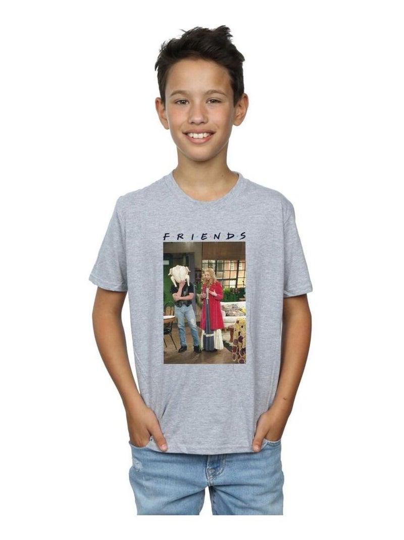 Friends - T-shirt Gris chiné - Kiabi