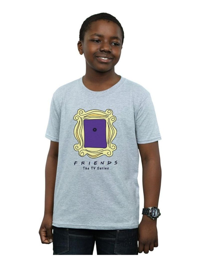 Friends - T-shirt Gris chiné - Kiabi