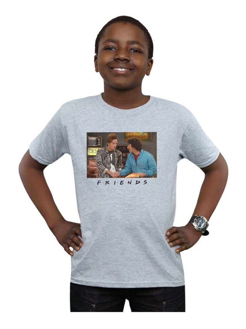 Friends - T-shirt Gris chiné - Kiabi