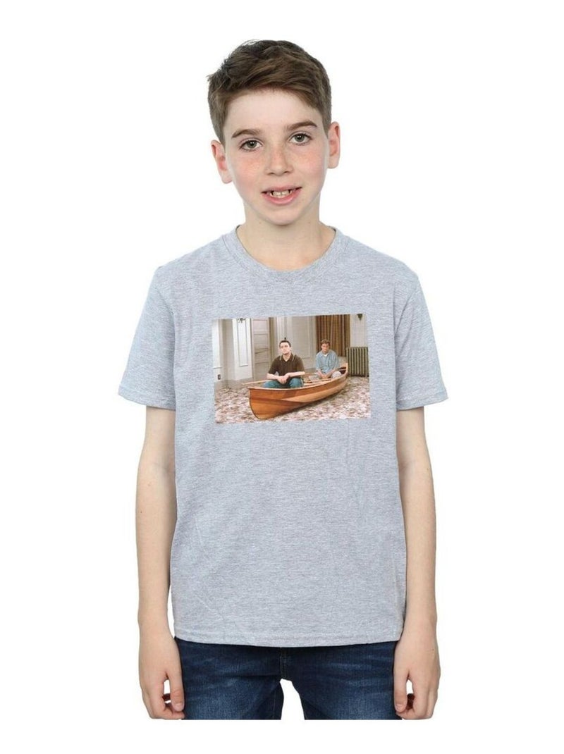 Friends - T-shirt Gris chiné - Kiabi