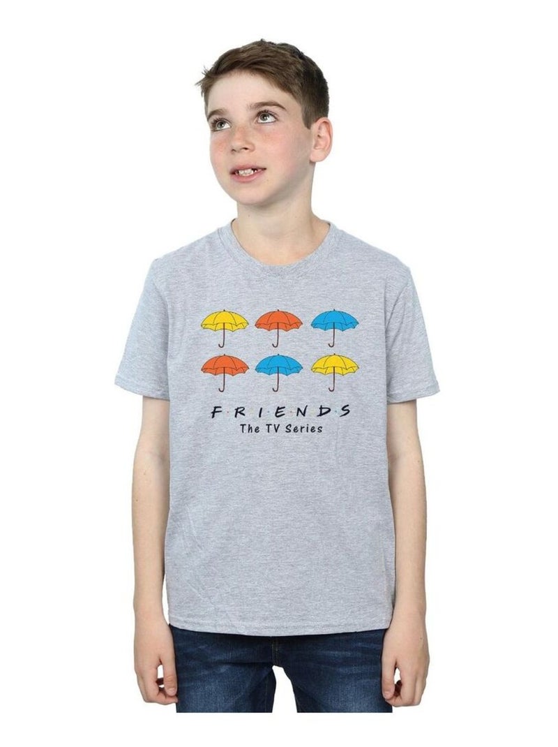 Friends - T-shirt Gris chiné - Kiabi