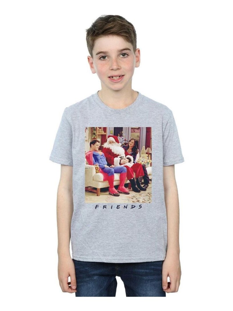 Friends - T-shirt Gris chiné - Kiabi