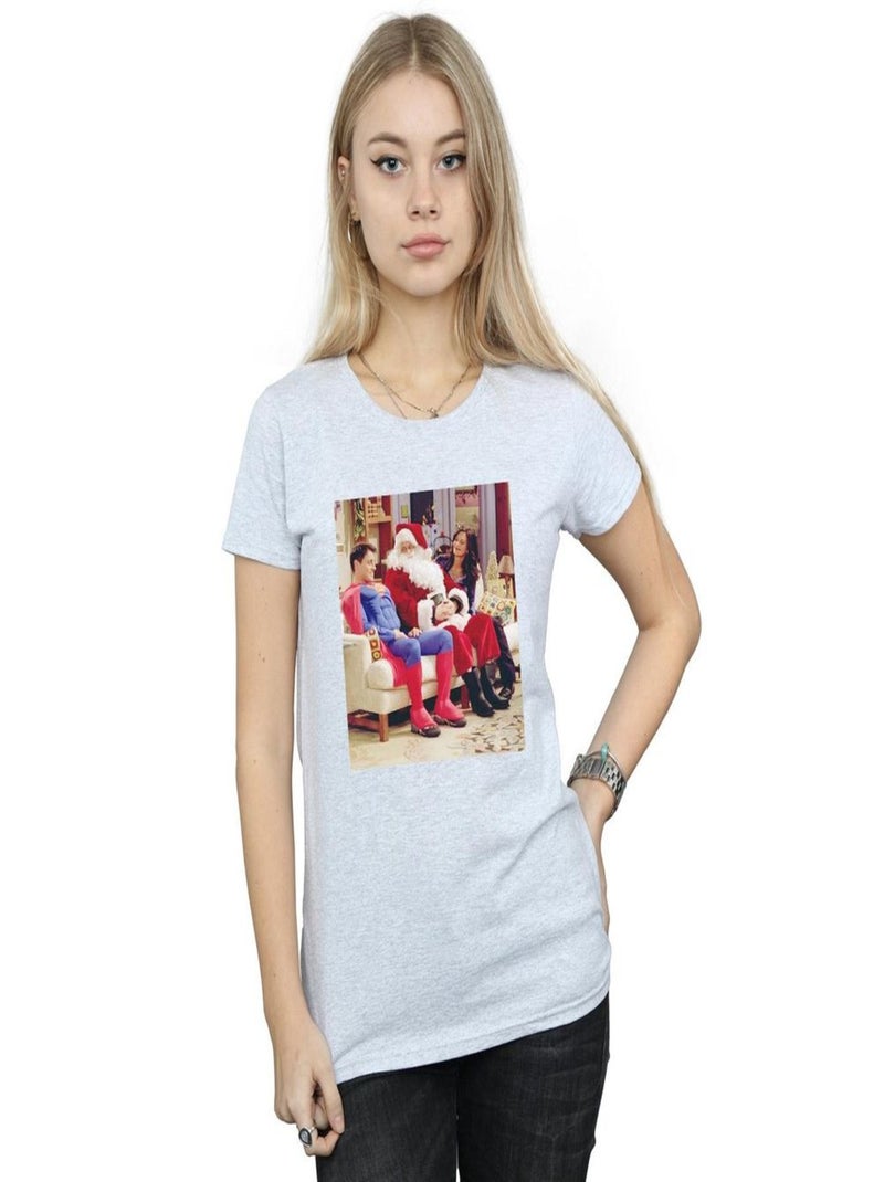 Friends - T-shirt Gris chiné - Kiabi