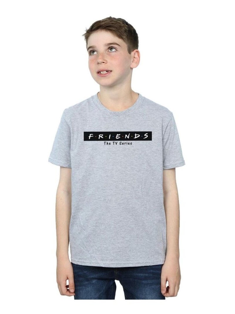 Friends - T-shirt Gris chiné - Kiabi