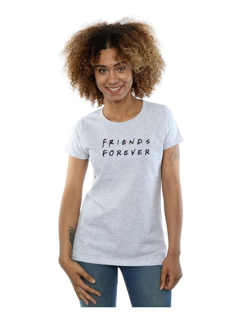 Friends - T-shirt Gris chiné - Kiabi