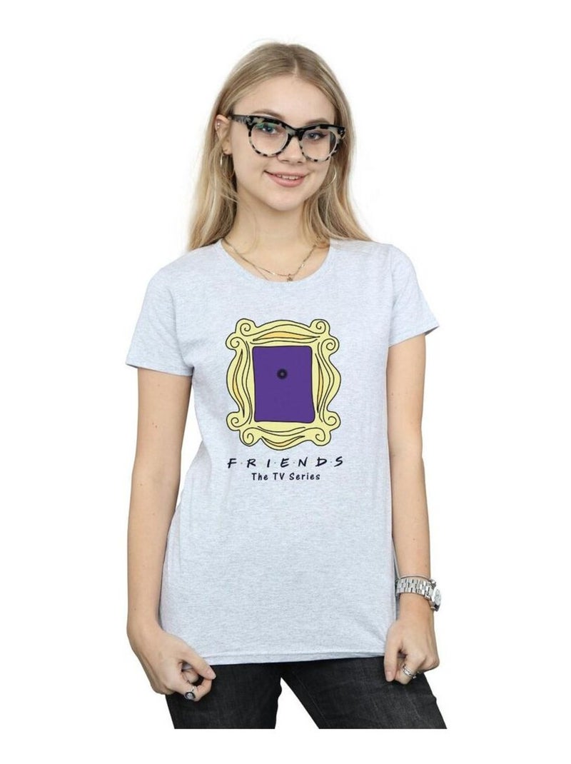 Friends - T-shirt Gris chiné - Kiabi