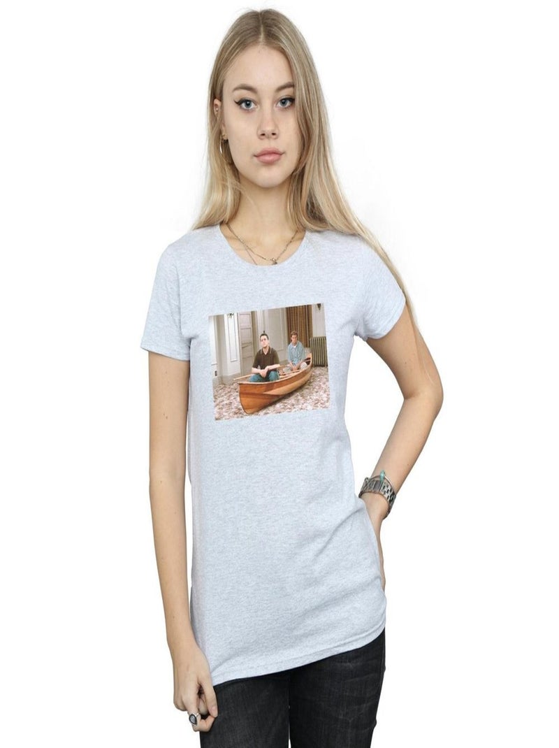Friends - T-shirt Gris chiné - Kiabi