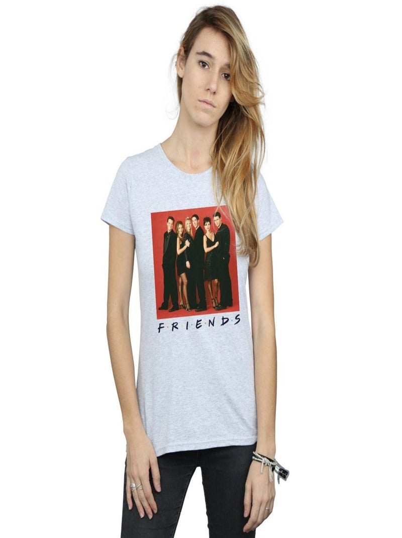 Friends - T-shirt GROUP PHOTO FORMAL Gris chiné - Kiabi