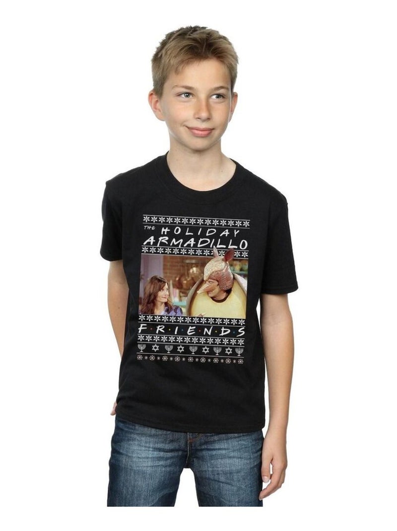 Friends - T-shirt HOLIDAY ARMADILLO Noir - Kiabi