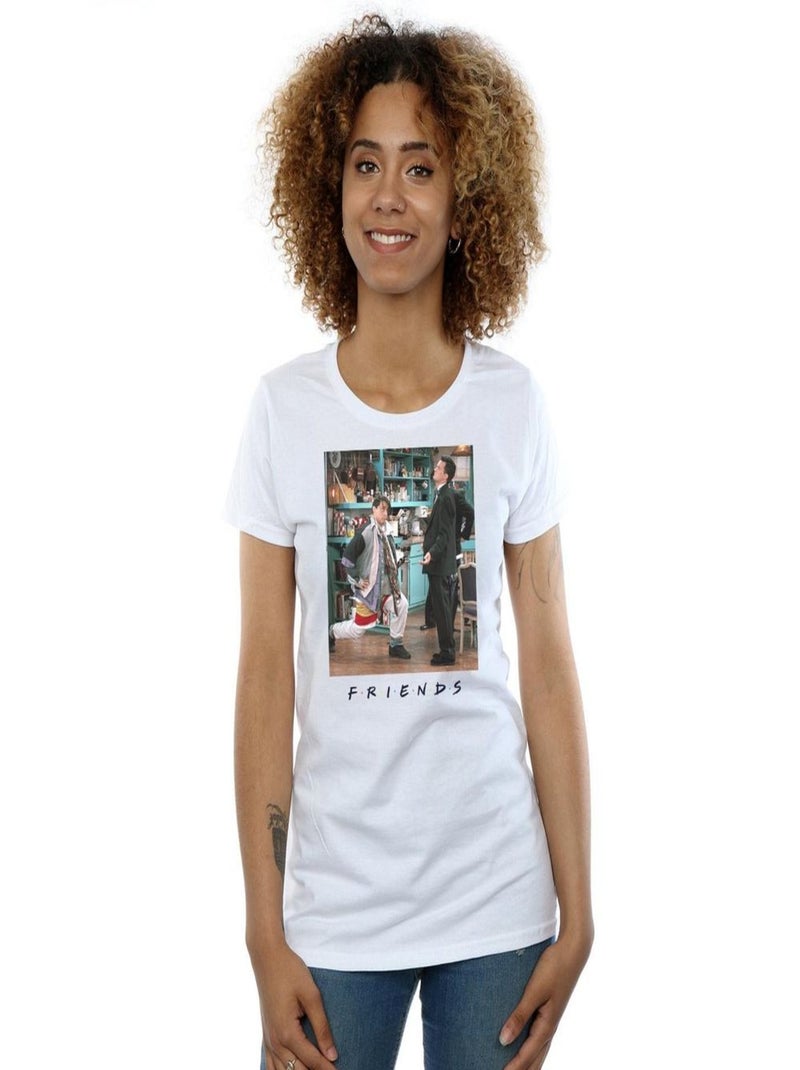 Friends - T-shirt LUNGES Blanc - Kiabi