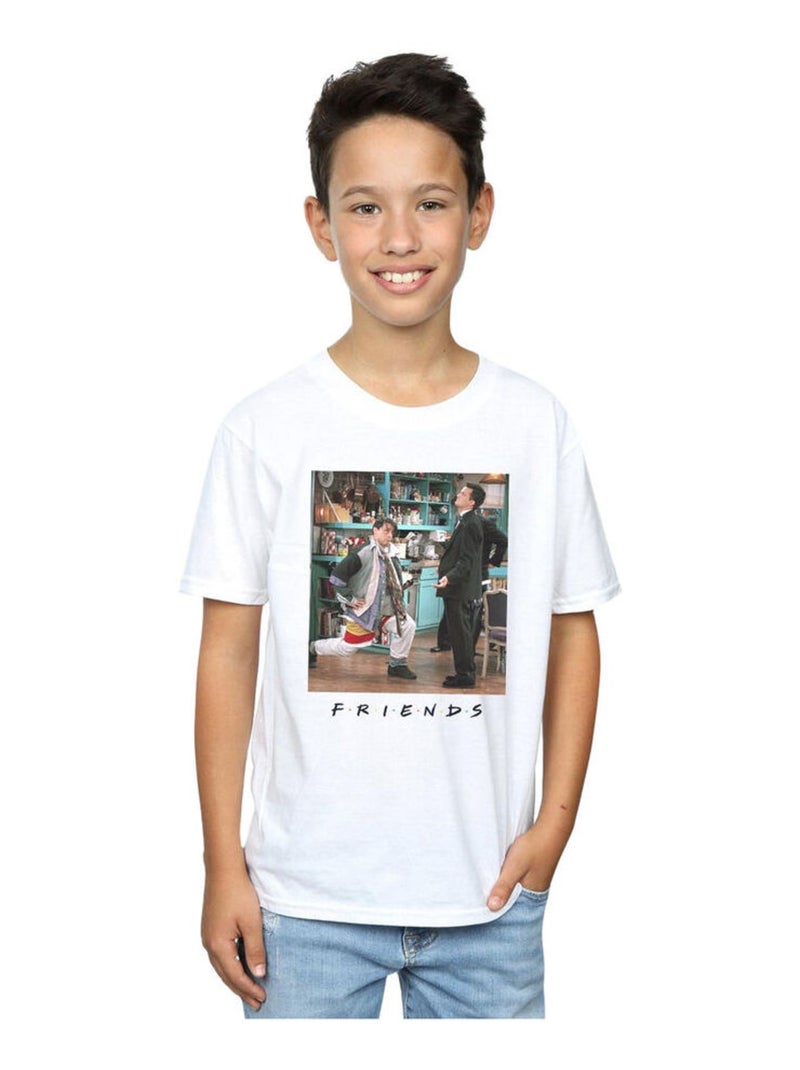 Friends - T-shirt LUNGES Blanc - Kiabi