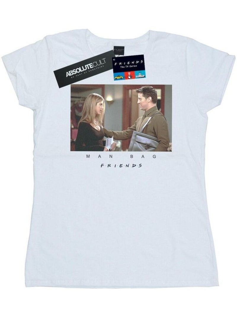 Friends - T-shirt MAN BAG Blanc - Kiabi