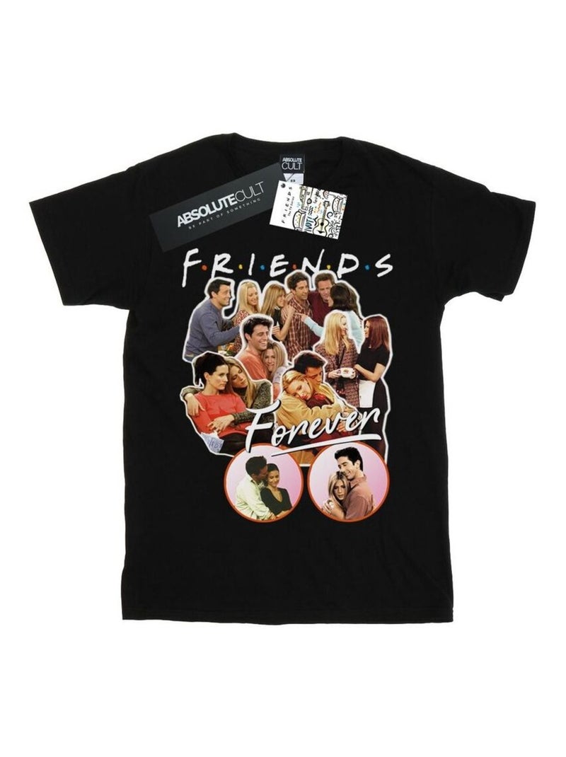 Friends - T-shirt motif/style Collage Noir - Kiabi