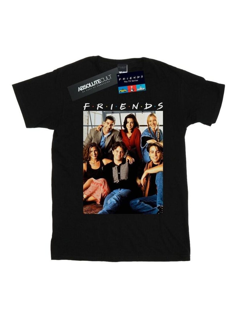 Friends - T-shirt motif/style Fenêtre Noir - Kiabi