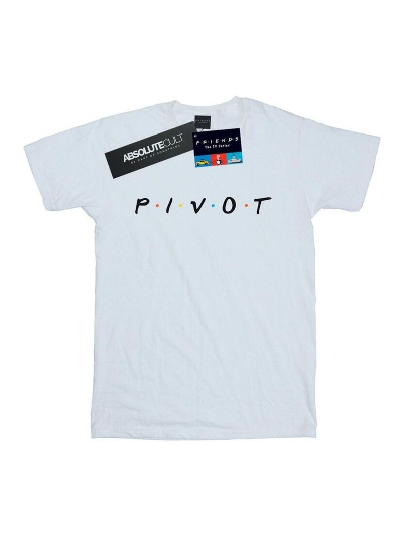 Friends - T-shirt motif/style logo Blanc - Kiabi