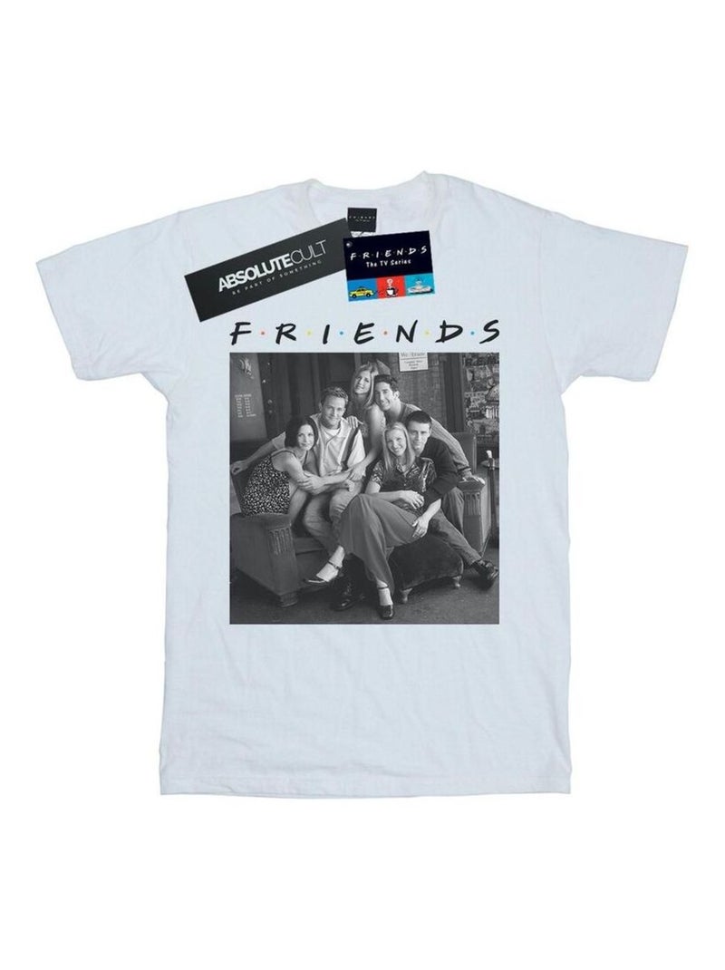 Friends - T-shirt motif/style Photo Blanc - Kiabi