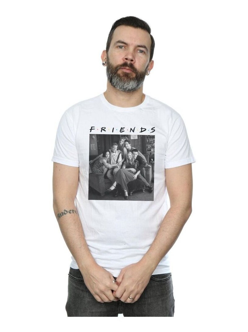 Friends - T-shirt motif/style Photo Blanc - Kiabi