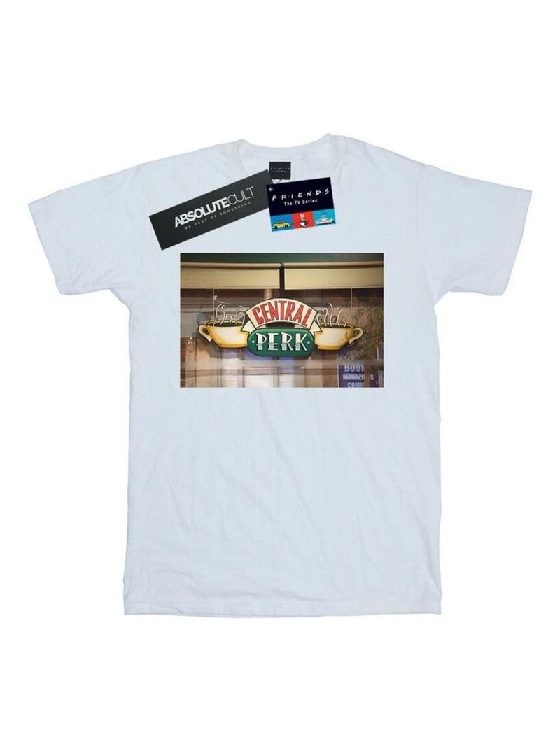 Friends - T-shirt motif/style Photo CENTRAL PERK Blanc - Kiabi