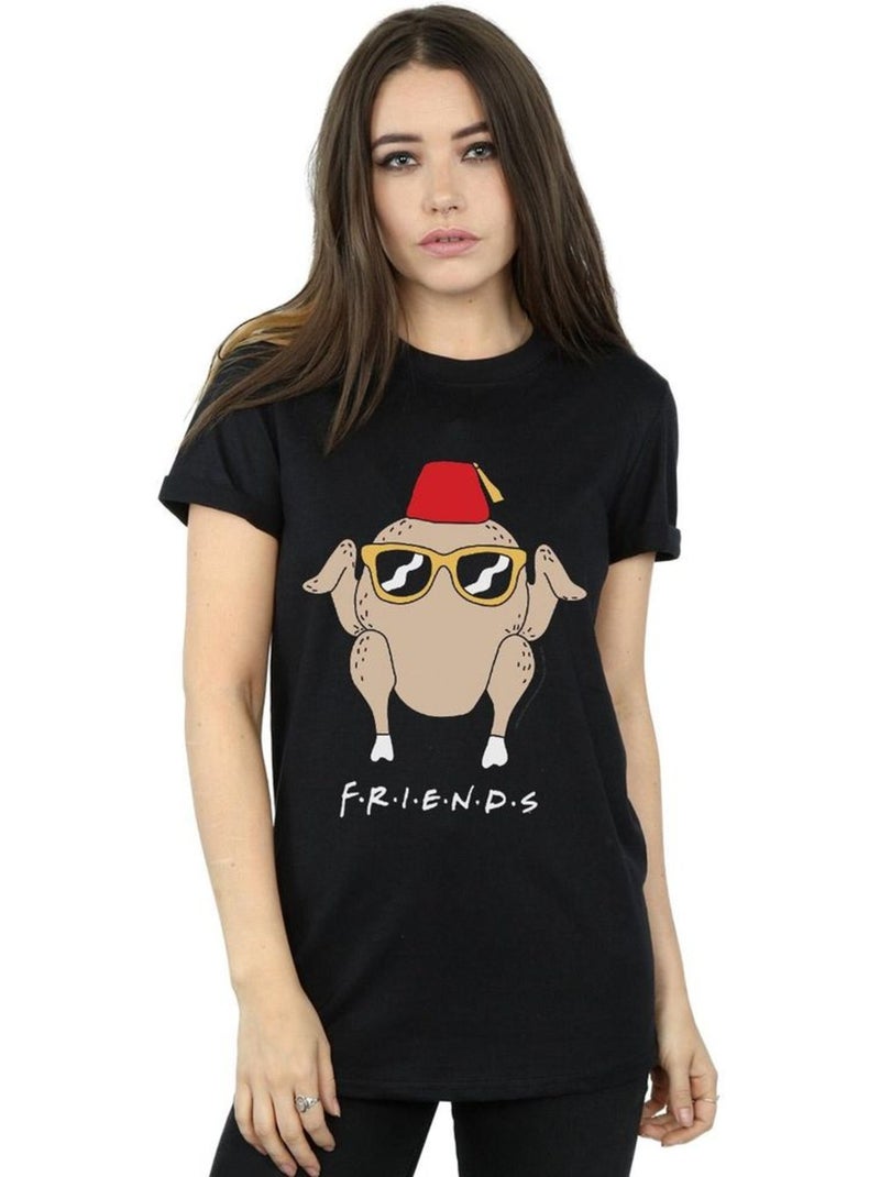 Friends - T-shirt Noir - Kiabi