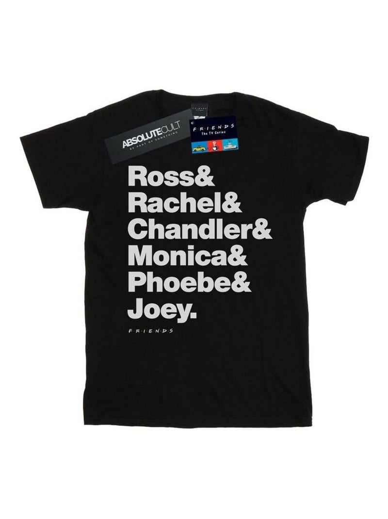 Friends - T-shirt Noir - Kiabi