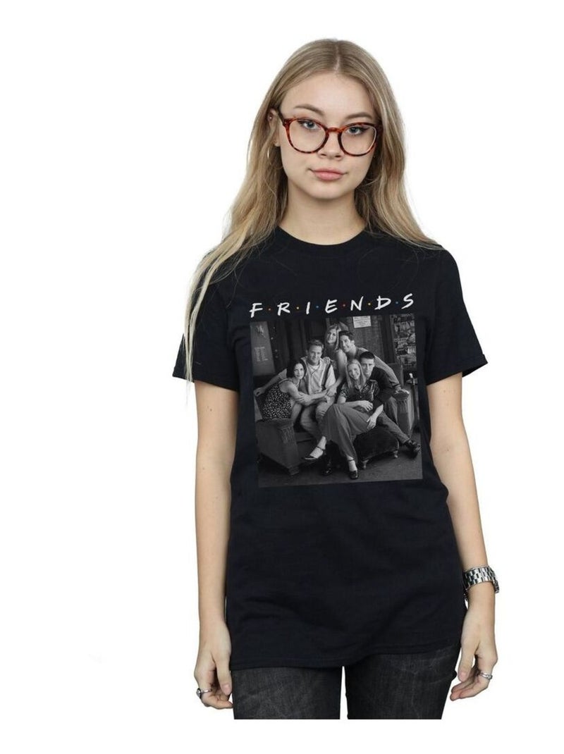 Friends - T-shirt Noir - Kiabi